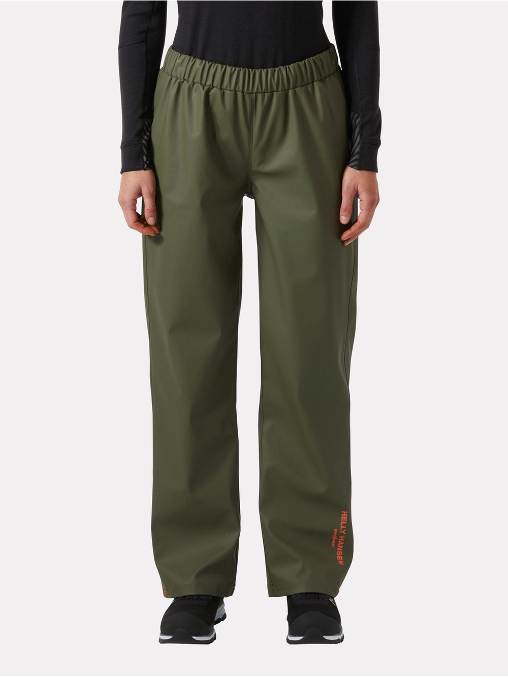Helly Hansen M gale rain pant Olive Green Women's Straight-Leg Rain Pants. NWT